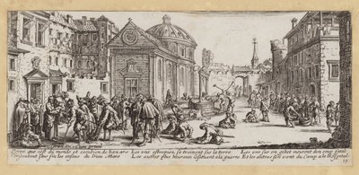 Die Leiden und Unglücke des Krieges von Jacques (after) Callot