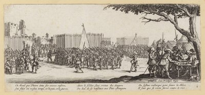Die Leiden und Missgeschicke des Krieges von Jacques (after) Callot