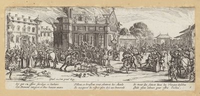 Die Leiden und Unglücke des Krieges von Jacques (after) Callot