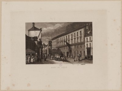 Mont de Piété, vor 1864 von Jacques Alphonse (after) Testard