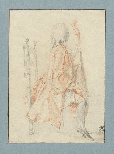 Gambenspieler von Jacques André Portail