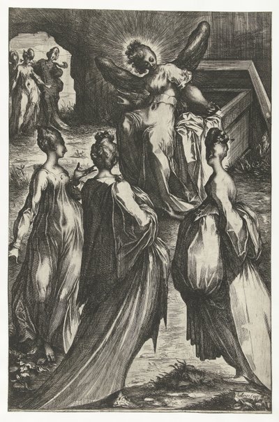 Die drei Marien am Grab von Jacques Bellange