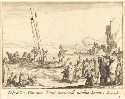 Fischer der Menschen von Jacques Callot
