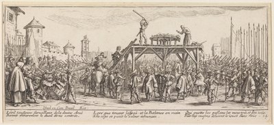 Das Rädern von Jacques Callot