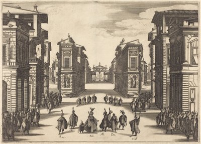 Il Solimano, Akt IV von Jacques Callot