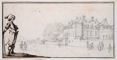 La Romaine, das Eigentum von Claude Deruet von Jacques Callot