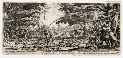 Die Elend und Leiden des Krieges von Jacques Callot