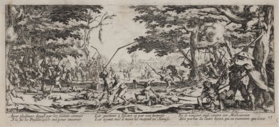 Les Misères et les Malheurs de la Guerre (Blatt 17) von Jacques Callot