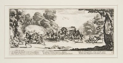 Les grandes miseres de la guerre: Nr. 8 - L von Jacques Callot