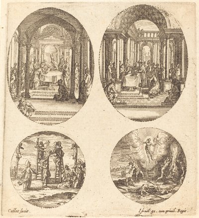 Geheimnisse der Passion von Jacques Callot