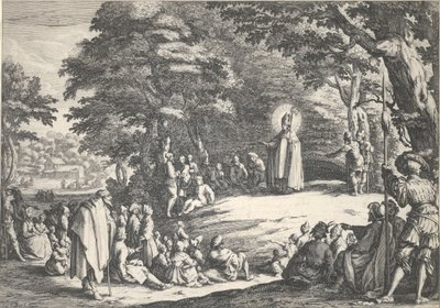 Heiliger Amond von Jacques Callot