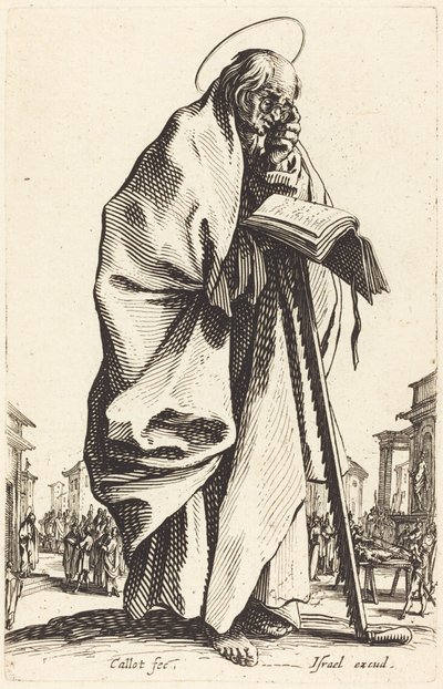 Heiliger Simon von Jacques Callot