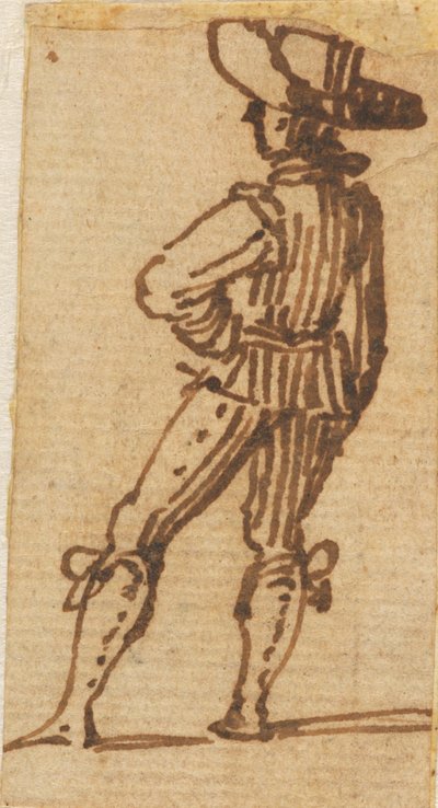 Stehender Mann von Jacques Callot