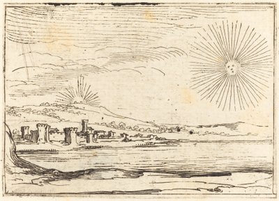 Sonnenaufgang, 1628 von Jacques Callot