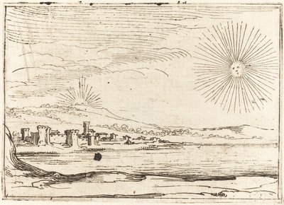 Sonnenaufgang, 1628 von Jacques Callot