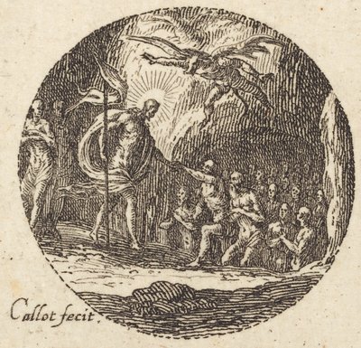 Die Grablegung, ca. 1631 von Jacques Callot