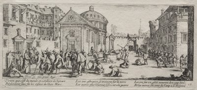 Die großen Leiden des Krieges: Das Krankenhaus von Jacques Callot