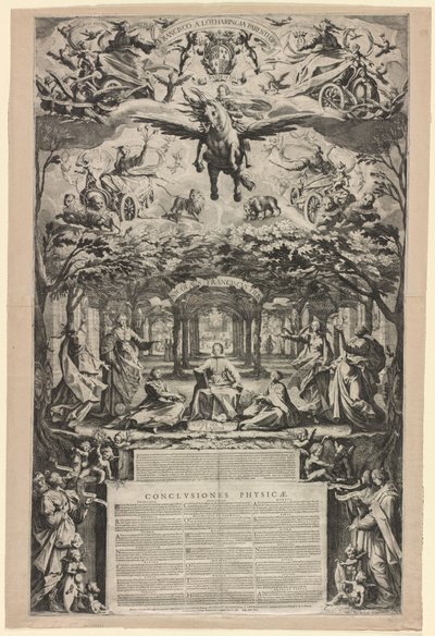 Die große These, 1625 von Jacques Callot