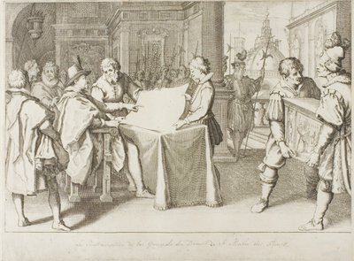 Die Restaurierung der Kuppel von Florenz von Jacques Callot