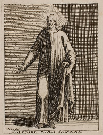 Der Retter der Welt, aus der Serie „Bilder von Rom“ von Jacques Callot