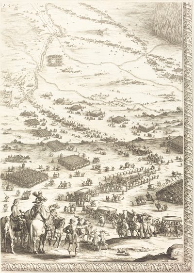 Die Belagerung von Breda [Tafel 6 von 6] von Jacques Callot