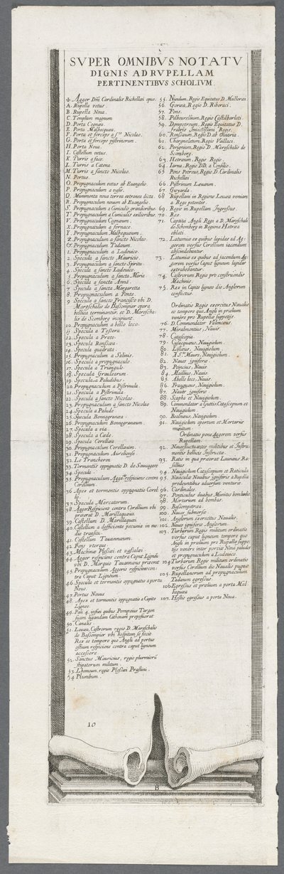 Die Belagerung von La Rochelle: Platte 13, 1628-1630 von Jacques Callot