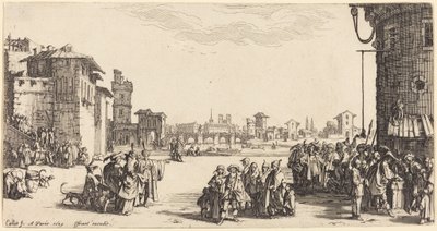 Der Sklavenmarkt von Jacques Callot