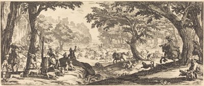 Die Hirschjagd von Jacques Callot