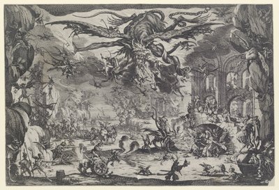 Die Versuchung des heiligen Antonius von Jacques Callot