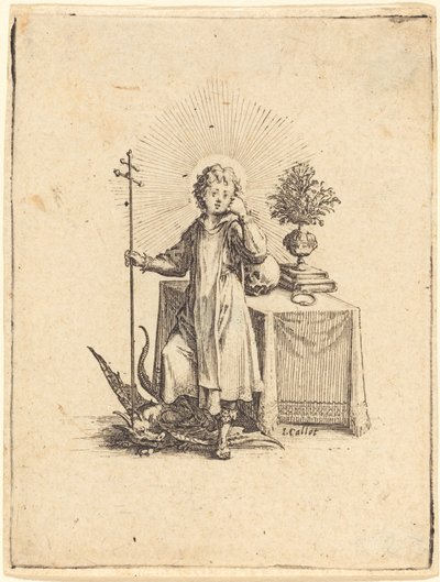 Der junge Jesus von Jacques Callot