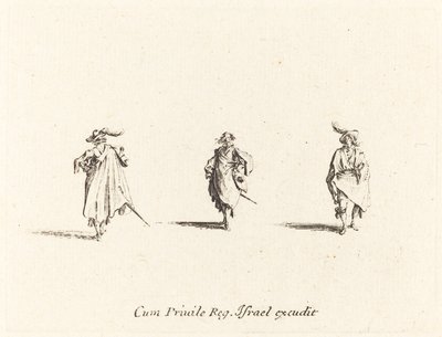 Drei Herren von Jacques Callot
