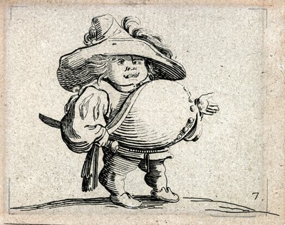 Varie Figure Gobbi von Jacques Callot