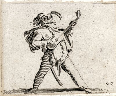 Varie Figure Gobbi (Gravur) von Jacques Callot