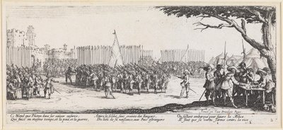 Vendels für die Stadtmauern von Jacques Callot
