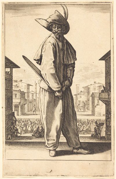 Zanni von Jacques Callot