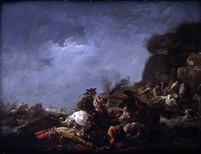 Kavallerieschock von Jacques Gamelin