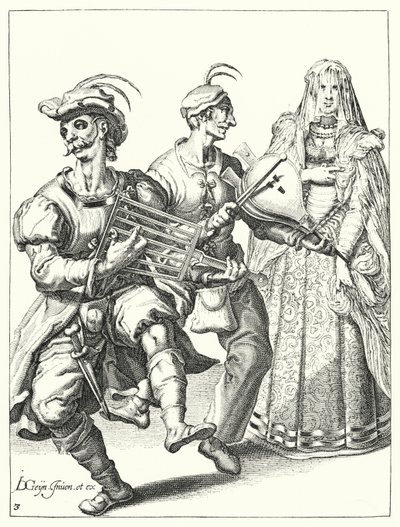 Maskerade von Jacques II de Gheyn