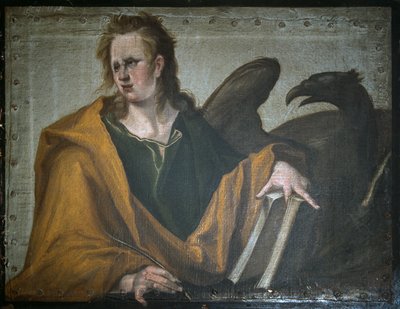 Johannes der Evangelist, 1588 von Jacques II de Gheyn