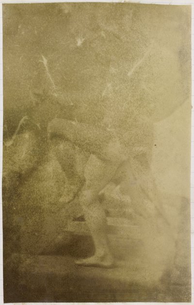 Studie eines männlichen Aktmodells im Atelier von Jacques de Lalaing von Jacques Lalaing (attributed to)