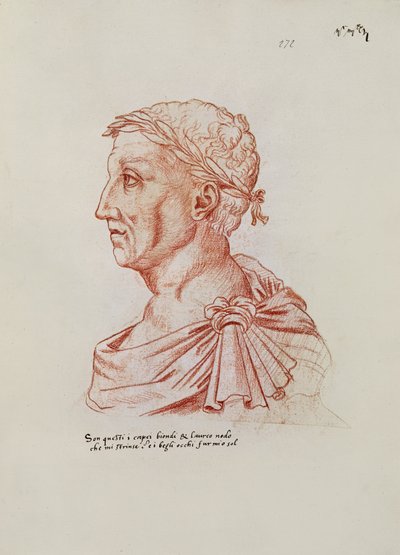 Ms.266 fol.271 v Petrarca (1304-74), aus 