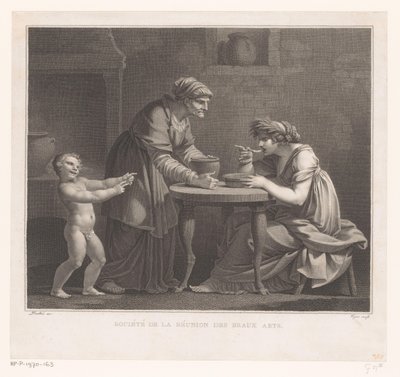 Verspottung von Ceres von Jacques Louis Copia