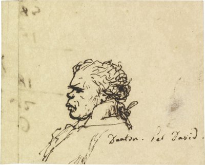 Porträt von Georges Jacques Danton 1759-1794 von Jacques Louis David