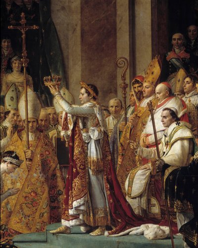 Der Ritus Napoleons (Detail) von Jacques Louis David
