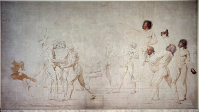 Der Eid des Ballhauses (20. Juni) von Jacques Louis David