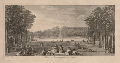Ansicht des Cascade de Seaux von Jacques Rigaud