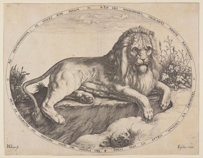 Den Grooten Leeuw (Der große Löwe) von Jacques de Gheyn II