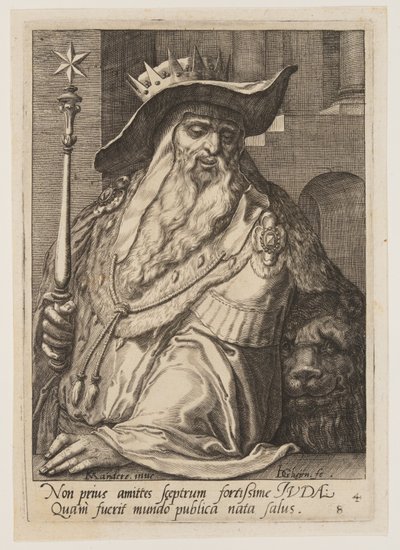Judah, aus Die zwölf Söhne Jakobs von Jacques de Gheyn II