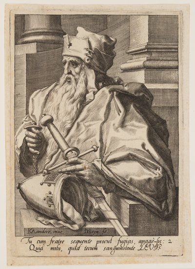 Levi, aus Die zwölf Söhne Jakobs von Jacques de Gheyn II