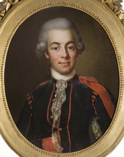 Porträt von Baron Gustaf Adolf Reuterholm von Jakob Björk