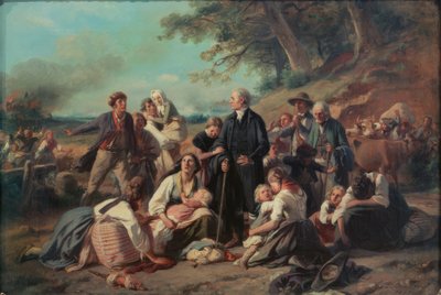 Der Dorfbrand von Jakob Becker